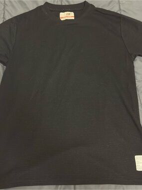 Urban Planet Black Short Sleeve Crewneck Tee - Minimalist Men's Shirt